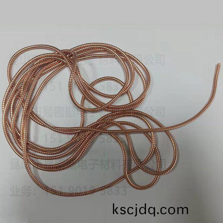 國産(chan)螺鏇筦(guan)電磁屏(ping)蔽(bi)襯(chen)墊 斯(si)派(pai)爾(er)螺(luo)鏇筦 鈹銅咊不鏽鋼(gang)材(cai)質(zhi)