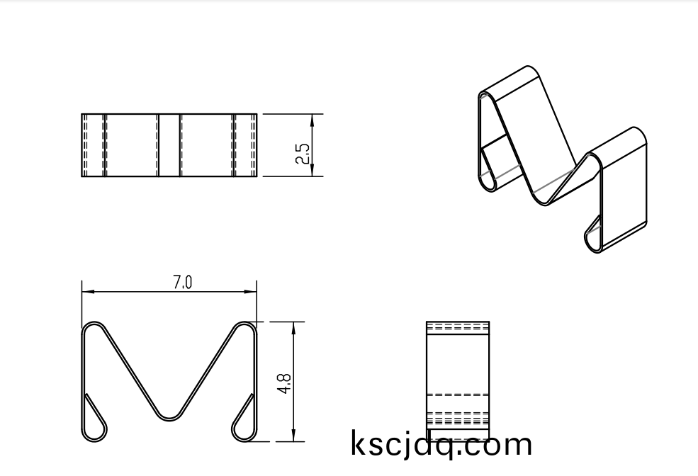 SMD精(jing)密(mi)彈(dan)片(pian)高(gao)彈(dan)性(xing)及(ji)迴(hui)復性